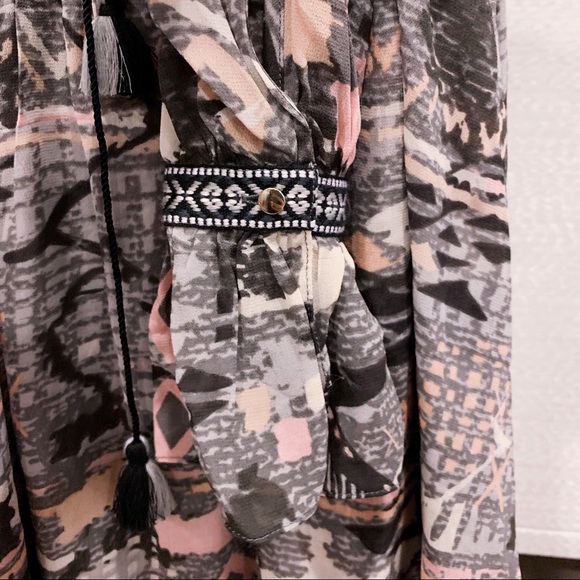 & Other Stories Southern print flowy dress - Picture 4 of 5